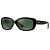 RAY-BAN Jackie Ohh, Schwarz / Grün Polarisiert (RB4101 601/58 58-17)