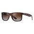 RAY-BAN Justin Classic, Havana / Braun Polarisiert (RB4165 865/T5 54-16)