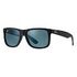 RAY-BAN Justin Classic, Schwarz / Blau Polarisiert, Blau Verspiegelt (RB4165 622/2V 54-16)