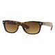 RAY-BAN New Wayfarer Bicolor, Havana-Braun / Braun (RB2132 618185 55-18)