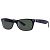 RAY-BAN New Wayfarer Color Mix, Schwarz-Transparent / Grün (RB2132 6052 55-18)