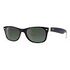 RAY-BAN New Wayfarer Color Mix, Schwarz-Hellbraun / Grün (RB2132 875 52-18)