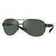 RAY-BAN RB3386, Gunmetal-Black / Green Polarized (RB3386 004/9A 63-13)