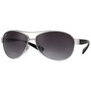 RAY-BAN RB3386, Silver-Black / Gray (RB3386 003/8G 63-13)