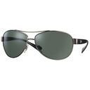 RAY-BAN RB3386, Gunmetal-Black / Green (RB3386 004/71 67-13)