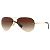 RAY-BAN RB3449, Gold / Braun (RB3449 001/13 59-14)