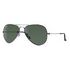 RAY-BAN Aviator Classic, Gunmetal / Grün (RB3025 W0879 58-14)