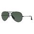 RAY-BAN Aviator Classic, Black / Polarized Green (RB3025 002/58 62-14)