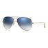 RAY-BAN Aviator Gradient, Gold / Blau (RB3025 001/3F 62-14)