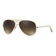 RAY-BAN Aviator Gradient, Gold / Brown (RB3025 112/85 55-14)