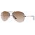 RAY-BAN Aviator Gradient, Gunmetal / Braun (RB3025 004/51 58-14)