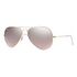 RAY-BAN Aviator Gradient, Gold / Silber-Pink Verspiegelt (RB3025 001/3E 62-14)