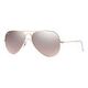 RAY-BAN Aviator Gradient, Gold / Silver-Pink Mirror (RB3025 001/3E 58-14)