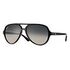 RAY-BAN Cats 5000 Classic, Schwarz / Grau (RB4125 601/32 59-13)