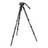 MANFROTTO Kit: 536K tripod + 504HD fluid video head + bag (504HD,536K)