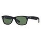 RAY-BAN New Wayfarer Classic, Black / Green (RB2132 622 55-18)