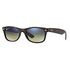 RAY-BAN New Wayfarer Classic, Havana / Blaugrün (RB2132 894/76 55-18)