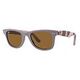 RAY-BAN Original Wayfarer Urban Camouflage, Bronze-Kupfer-Multi / Braun (RB2140 6063 50-22)