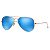RAY-BAN Aviator Flash Lenses, Gold / Blau Flash (RB3025 112/17 58-14)