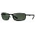 RAY-BAN RB3498, Schwarz / Polarisiert Grün (RB3498 002/9A 61-17)