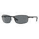 RAY-BAN RB3498, Black / Polarized Gray (RB3498 006/81 64-17)