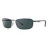 RAY-BAN RB3498, Gunmetal / Green (RB3498 004/71 64-17)