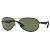 RAY-BAN RB3526, Gunmetal-Schwarz / Grün Polarisiert (RB3526 029/9A 63-14)