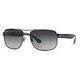 RAY-BAN RB3530, Gunmetal-Blau / Grau (RB3530 004/8G 58-17)