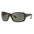 RAY-BAN RB4068, Havana / Grün Polarisiert (RB4068 894/58 60-17)