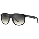 RAY-BAN RB4147, Black / Light Gray (RB4147 601/32 56-15)