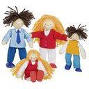 GOLLNEST & KIESEL Flexible puppets, lifestyle family (51800)