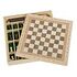 GOLLNEST & KIESEL Spiele-Set Schach, Dame und Mühle (56953)