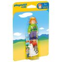 PLAYMOBIL 1.2.3 Frau mit Katze (6975)