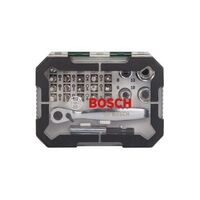 BOSCH 26-piece screwdriver & ratchet bit set (2607017322)