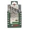 BOSCH 19-teiliges Metallbohrer-Set HSS-G, DIN 338 (2609255132)