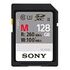 SONY SF-M Series SDXC Memory Card, Class 10, U3, 128GB (SFG1M/SF-M128)