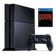 SONY Playstation 4 C-Chassis, 500GB, Doom Bundle, Black (PS4)