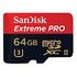 SANDISK Extreme Pro microSDXC UHS-II, Class U3, 64GB (SDSQXPJ-064G-GN6M3)