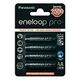 PANASONIC eneloop pro BK-3HCDE/4BE