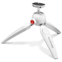 MANFROTTO Pixi-Evo Mini-Stativ, Weiss (MTPIXIEVO-WH)