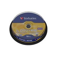 VERBATIM DVD+RW 4.7GB/4x (120min), 10 Stück (43488)