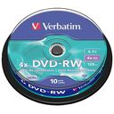 VERBATIM DVD-RW 4.7GB (120min), 10 pieces