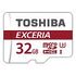 TOSHIBA Exceria microSDHC, 32GB (THN-M302R0320EA)