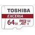 TOSHIBA Exceria microSDXC, 64GB (THN-M302R0640EA)