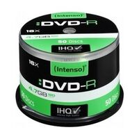 INTENSO DVD-R 4.7GB (16x Speed) Cakebox, 50 pieces