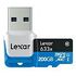 LEXAR High-Performance 633x microSDXC Card, UHS-I, 200GB (LSDMI200BBEU633R)