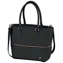 WENGER Women's Expandable Tote with Laptop Sleeve, Schwarz (601077)