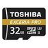 TOSHIBA Exceria Pro M501 microSDHC, 32GB (THN-M501G0320E7)