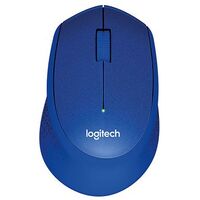 LOGITECH M330 Silent Plus Mouse, Blue (910-004910)