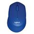 LOGITECH M330 Silent Plus Mouse, Blau (910-004910)